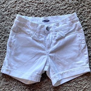Old Navy shorts, adjustable waist, girls size 8